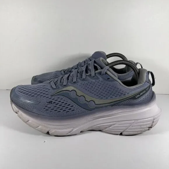 Saucony Guide 17 Lace Up Athletic Running Shoes Sneakers Women's Size 11 - Picture 3 of 10